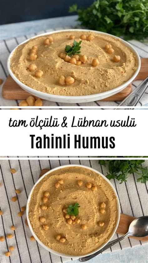 Lübnan Usulü Tahinli Humus Tarifi Tarif Sokağı Aşçılık Yemek