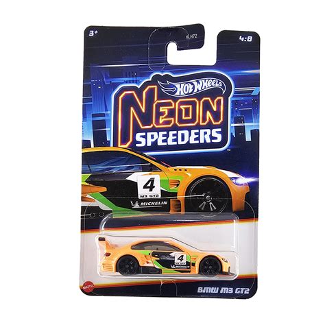 Hot Wheels BMW M3 GT2 Neon Speeders Mini Hunts