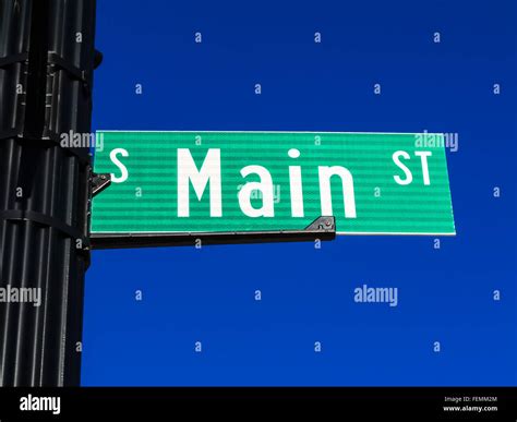 Main Street Sign Logo