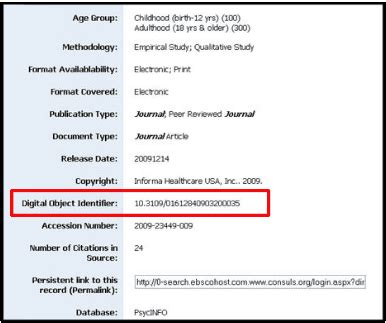 doi digital object identifier harvard guide   sources