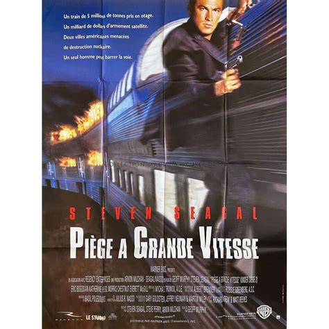 UNDER SIEGE 2: DARK TERRITORY French Movie Poster - 47x63 in. - 1995