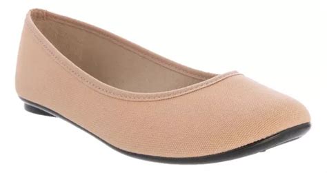 Sapatilha Moleca Pespontos Tecido Nude MercadoLivre