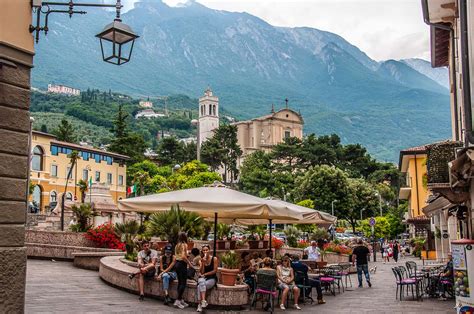 A small square in the historic centre - Malcesine, Italy - rossiwrites ...