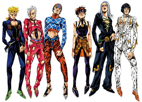 Equipe Bucciarati Jojos Bizarre Encyclopedia Jojo Wiki