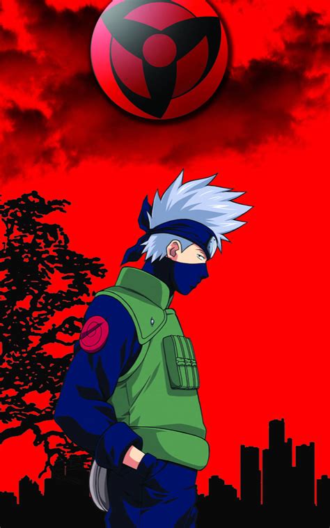 Background Kakashi Wallpaper Enwallpaper