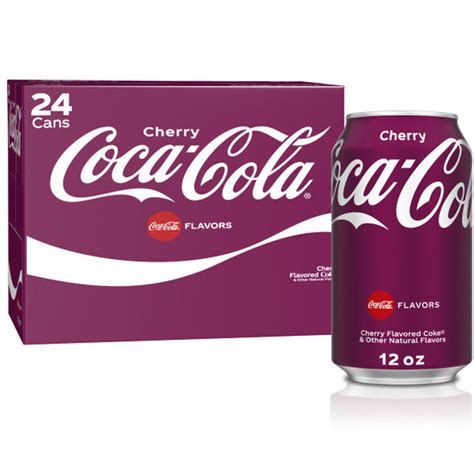 Coca-Cola Cherry, 12 Oz. Cans, 24 Pack