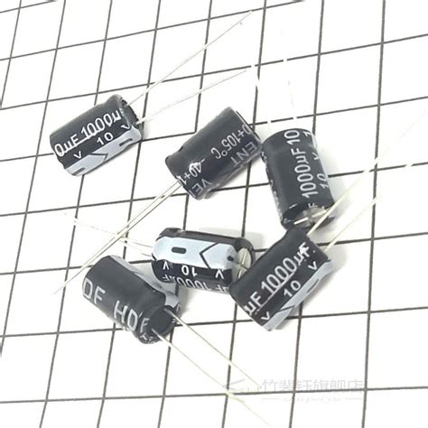 Pengiriman gratis 10 pcs lot 10v 1000uf 8 12 10 v 1000 uf 8m 虎窝淘