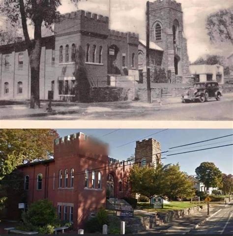 Kent Armory in Apponaug, Warwick RI. Top-1930 Bottom-2017 | Rhode ...