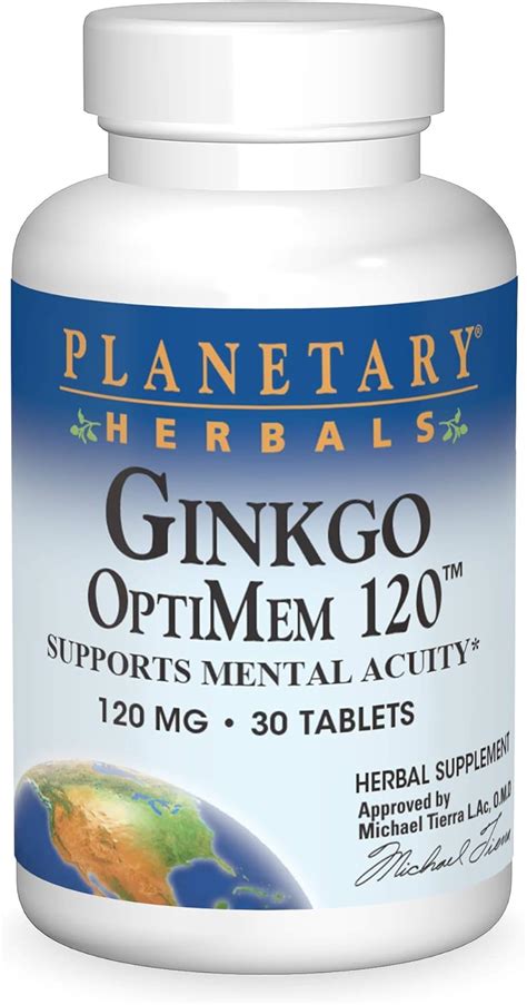 Amazon Planetary Herbals Ginkgo Optimem Tablets Health