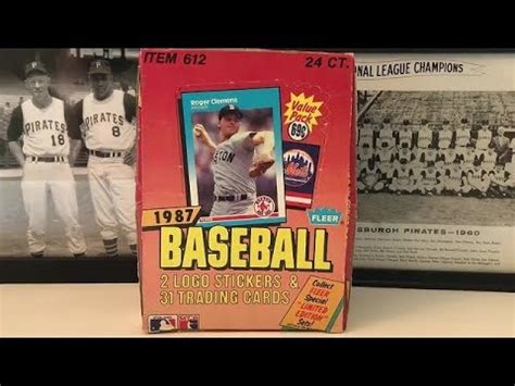 Fleer Baseball Cello Box Break Barry Bonds Rc Bo Jackson Rc