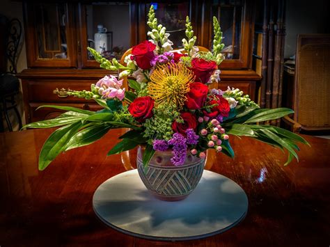 Happy Weekend Happy Weekend Everybody Here Is A Flower Arrangement