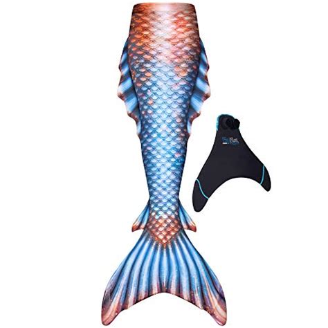 Fin Fun Atlantis With Included Monofin Swimmable Mermaid Tail W 3d