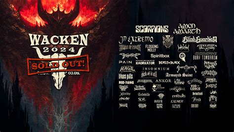 The First Advent Unveils More Bands For W O A Wacken Open Air