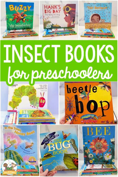 40 Books about Bugs and Insects for Preschool Kids | Insects preschool ...