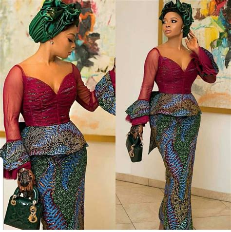 Pretty Ankara Skirt And Blouse 50 Outstanding Designs For Fashionistas