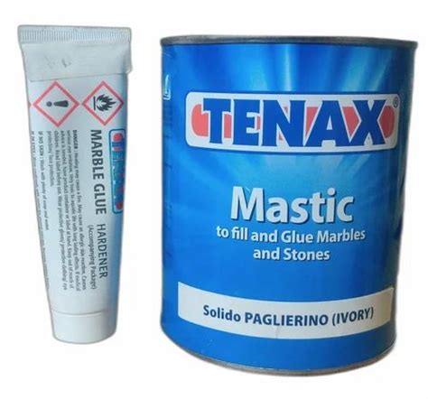 Tenax Mastic Solido Paglierino Solid Ivory 1 35 KG Solid Cream At