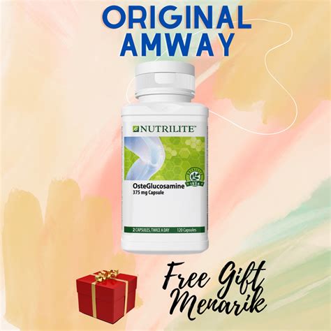 ORIGINAL NUTRILITE AMWAY OsteGlucosamine Shopee Malaysia