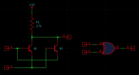 Xnor Gate Circuit Diagram Using Transistor