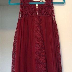 Francesca S Collections Dresses Red Lacey Dress From Francescas