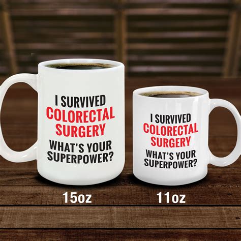 Colorectal Surgery Mug Colon Operation Humor Recovery Ts Etsy