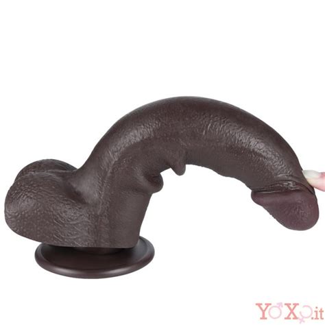 Dildo Tancredi Con Pelle Scorrevole X Cm