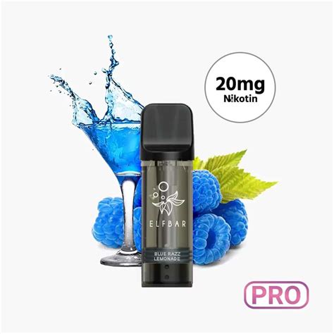 Elfbar Elfa Pro Pods Mg Blue Razz Lemonade Ex