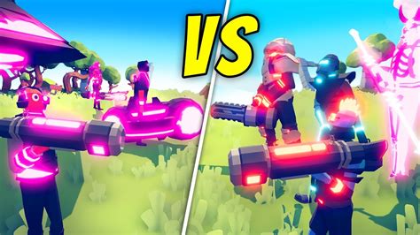 Neon Faction Battle Royale Totally Accurate Battle Simulator Tabs