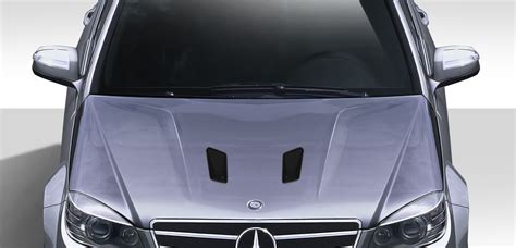 2008 2011 Mercedes C Class W204 Duraflex Black Series Look Hood 1 Piece