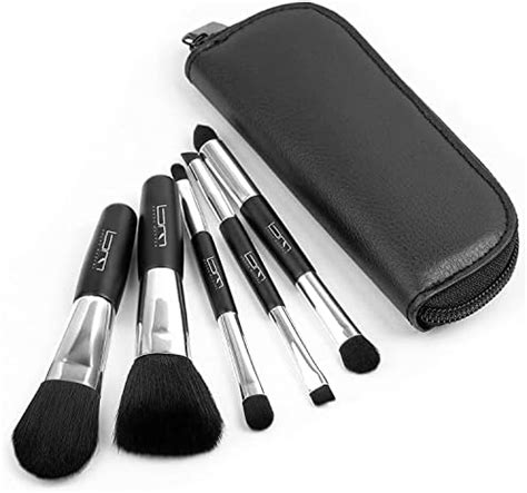 Amazon Portable Makeup Brush Set 10 PCS Easy Taken Mini Makeup