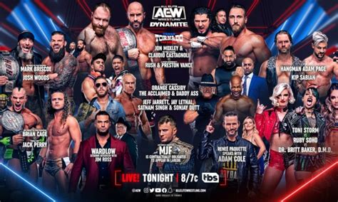 Aew Dynamite Results Live Updates February 15 2023 Laredo Tx