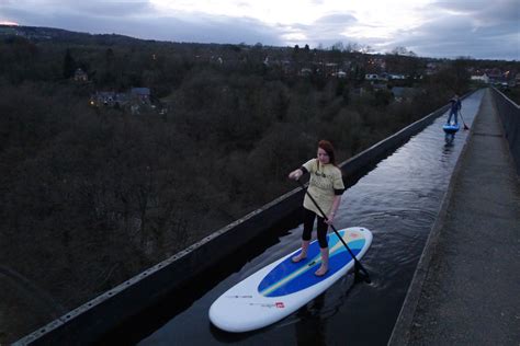 Llangollen Aqueduct - SUP'ing on the edge - SUP North UK - SUP, Wing ...