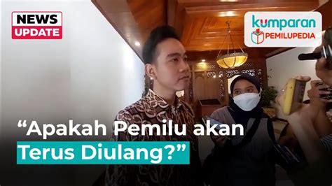 Gibran Respons Gugatan Pemilu Diulang Tanpa Prabowo Dan Dirinya YouTube