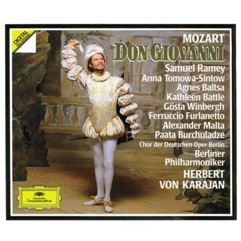 Wolfgang Amadeus Mozart Anna Tomowa Sintow Ferruccio Furlanetto