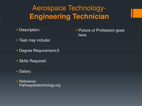 PPT - Aerospace Technology- Engineering Technician PowerPoint ...