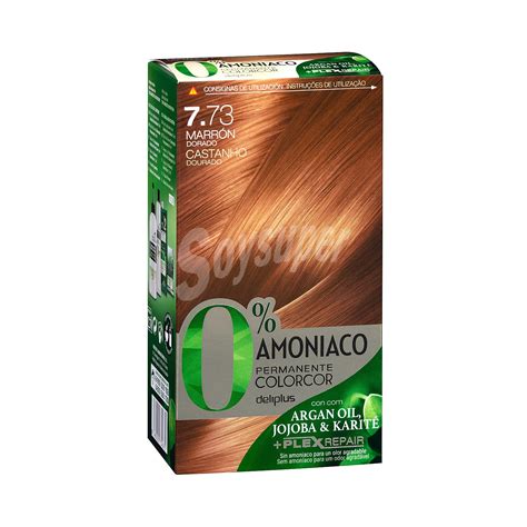 Deliplus Tinte Coloracion Permanente Amoniaco N Marron Dorado U