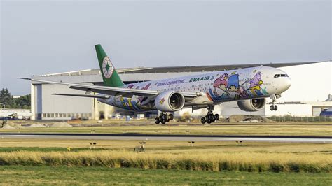 Eva Air Boeing 777 36ner Hello Kitty Shining Star Livery Flickr