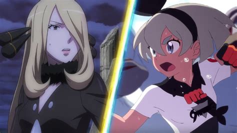 Pokemon Battle Cynthia Vs Bea Youtube