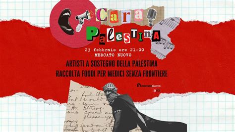 Cara Palestina Questa Sera Il No Degli Artisti Tarantini Alla