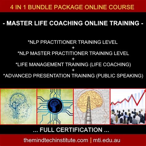 Master Life Coaching Courses Online The Mindtech Institute