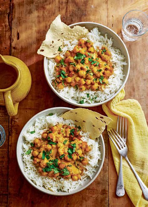 Chana Masala With Rice