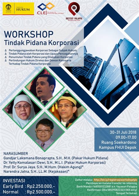 The Center For Continuing Legal Education CLE Fakultas Hukum