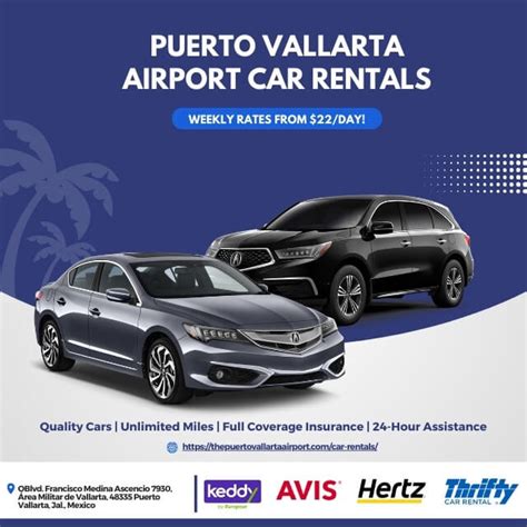 Puerto Vallarta Car Rentals | Rates starting from $22/day!