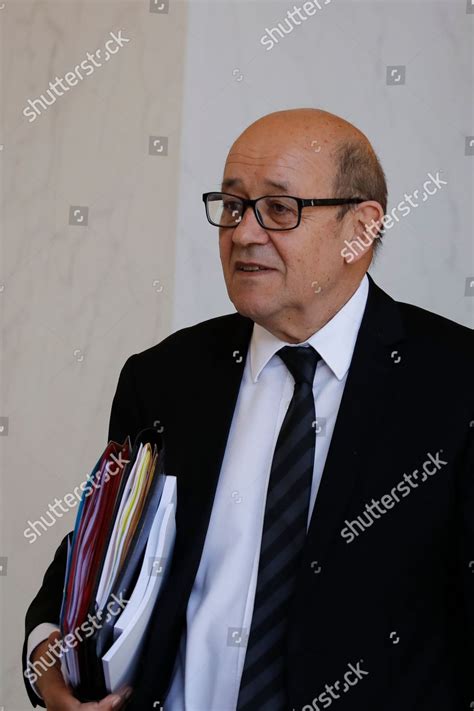 Minister Defence Jeanyves Le Drian Pictured Editorial Stock Photo ...