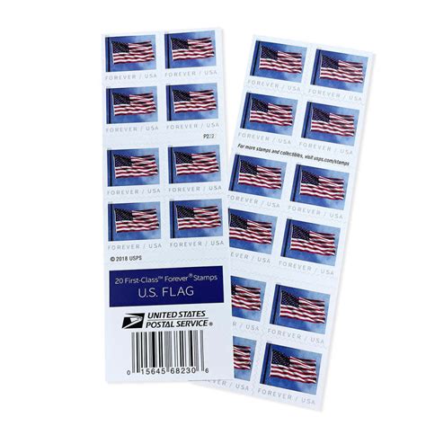 2019 US Flags Forever First Class Postage Stamps｜US First Class Stamps