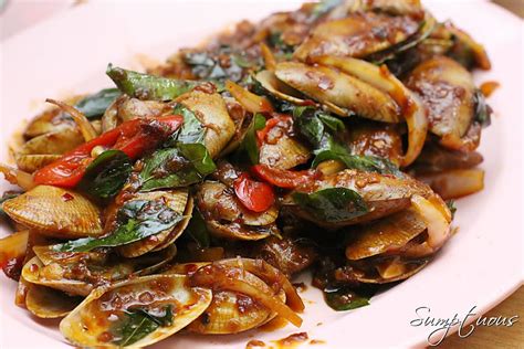 How To Cook Clams Spicy Stir Fry Kam Heong Lala Recipe