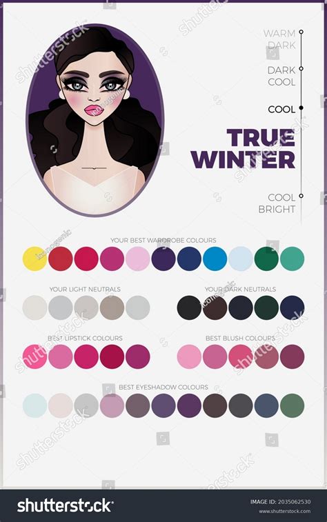 True Winter Color Palette