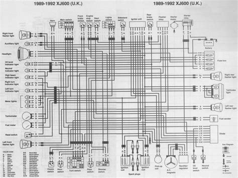 DIAGRAM Motorcycles Yamaha Xj Maxim Wiring Diagram WIRINGSCHEMA