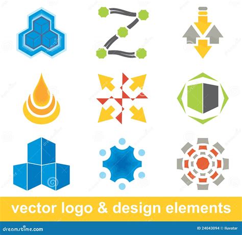 Vector Logo And Design Elements Stock Images - Image: 24043094