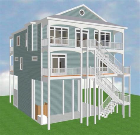 Modern Beach House Plans On Stilts - House Design Ideas