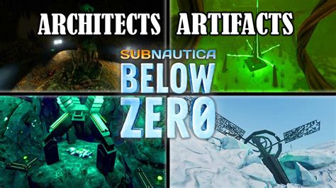 All New 15 Architects Artifacts Alien Precursor Locations Subnautica